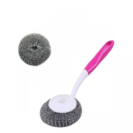 Uz casnic si menaj - Burete sarma cu maner 2pcs 10-74