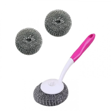 Uz casnic si menaj - Burete sarma cu maner 3pcs 7/33