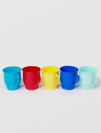 Cana ceai din plastic Sterk, 9 x 9 cm - 40 Buc / Set [3]