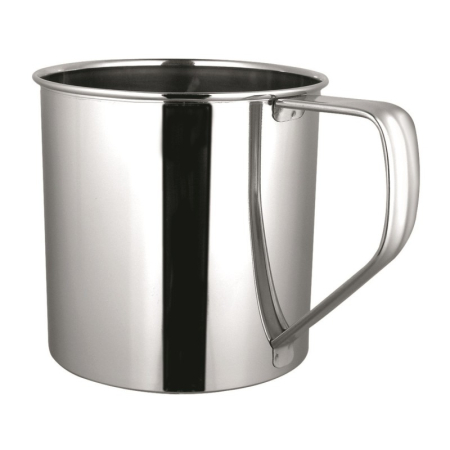 Vase si accesorii bucatarie - Cană din inox, 500 ml, diametru 9 cm
