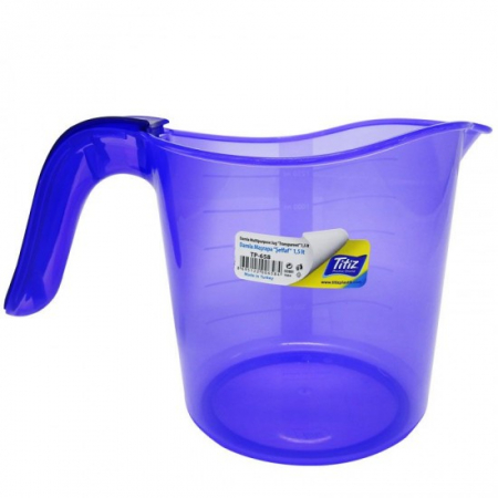 Vase si accesorii bucatarie - Cana multifunctionala plastic 1.5l tp658