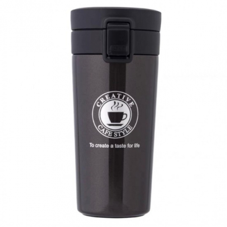 Vase si accesorii bucatarie - Cana termos inox auto 0.38l