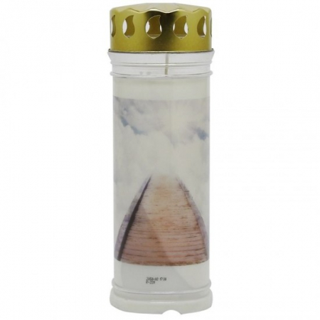 Uz casnic si menaj - Candela bolsius din plastic cu capac bo 7d cap nori a 6buc/set