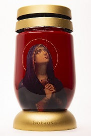 Uz casnic si menaj - Candela bolsius din sticla bo 3l-md maica domnului