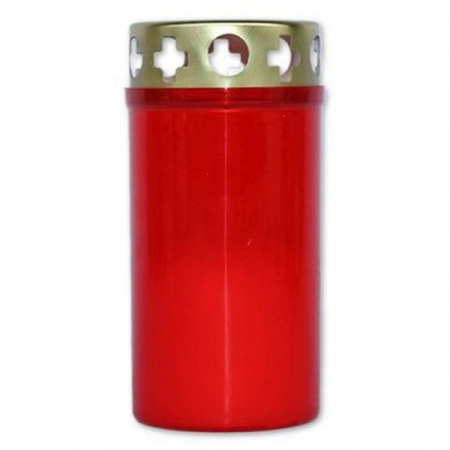Uz casnic si menaj - Candela cu capac v1-130e rosu 20buc/set