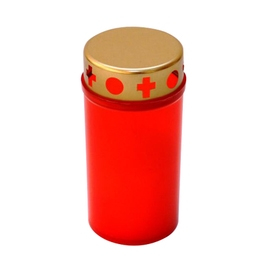 Uz casnic si menaj - Candela plastic cu capac kas 3 8buc/set