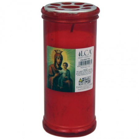 Candela plastic cu capac t40 10buc/set [1]
