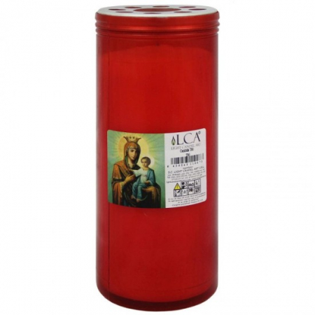 Candela plastic cu capac t80 4buc/set [1]