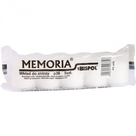 Lumanari - Candela tip rezerva p30 a5 alb 5buc/set
