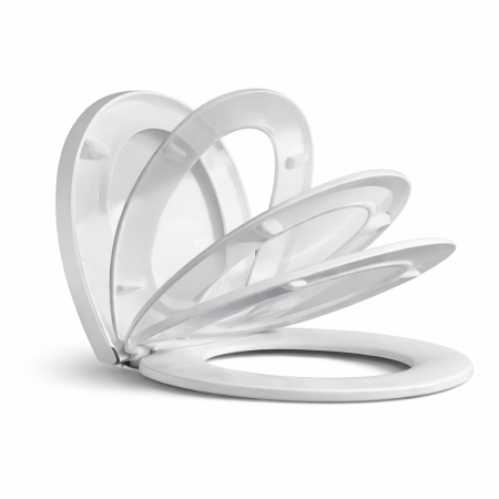 Produse baie - Capac WC Soft Close (Închidere Lentă), Alb