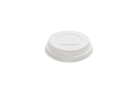 Unica folosinta - Capace Pahare Carton 8 oz Albe - 100 Buc / Set