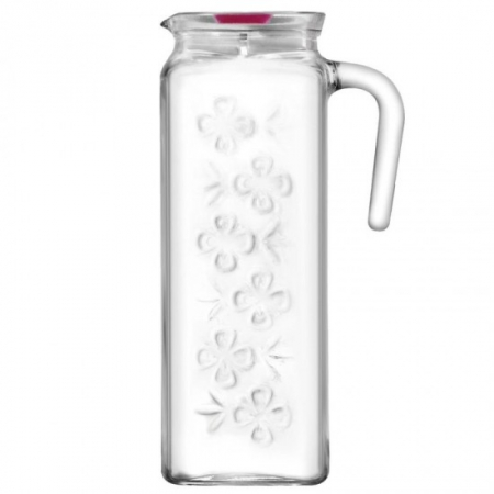Vase si accesorii bucatarie - Carafa cu capac 1200cc bloom 120
