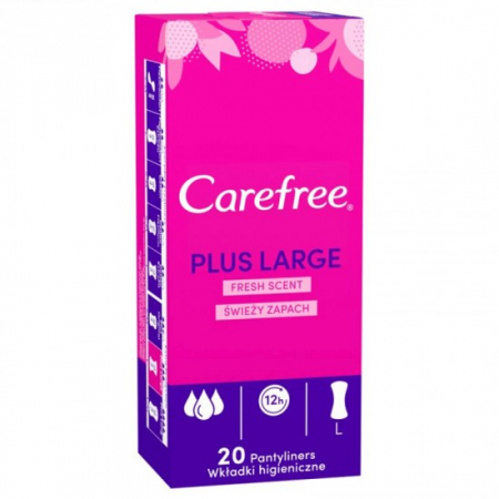 Absorbante - Carefree absorbante zilnice 20buc plus large