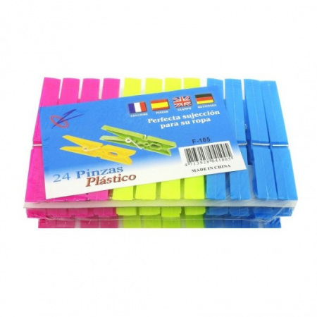 Uz casnic si menaj - Carlige rufe plastic 24buc/set