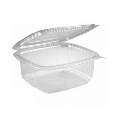 Unica folosinta - Caserole plastic transparent 500gr 100buc/set