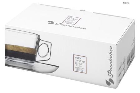 Ceasca Cafea + Farfurioara 80 cc - Vela [1]