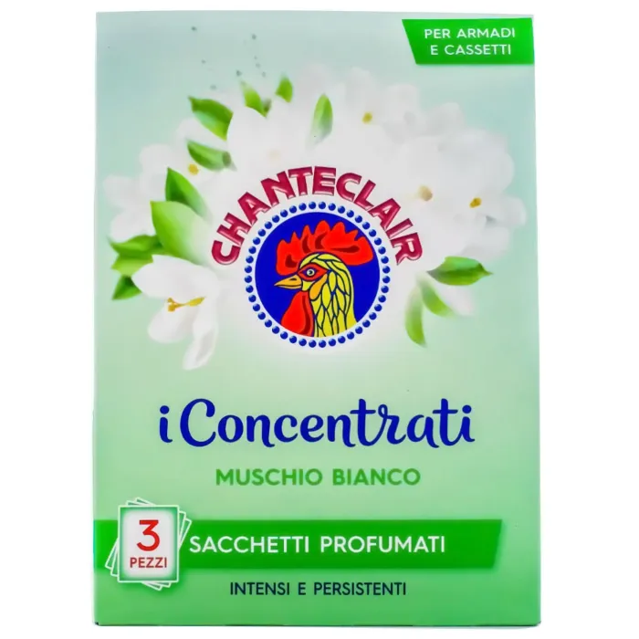 Odorizante dulap - Chante clair odorizante dulap 3buc muschio bianco