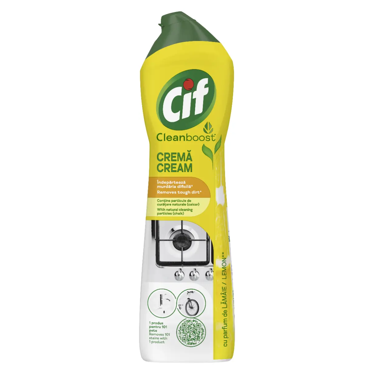 Solutie bucatarie - Cif cream solutie universala 500ml lemon