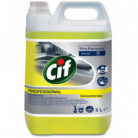 Detergenti si solutii de curatenie - Cif profesional 5l degresant universal