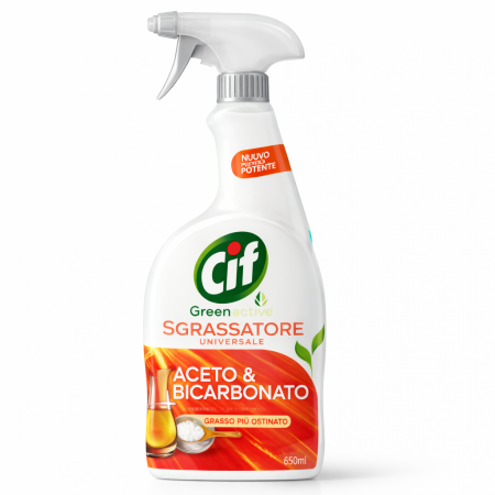 Detergenti si solutii de curatenie - Cif solutie degresant spray bucatarie 650ml cu bicarbonat