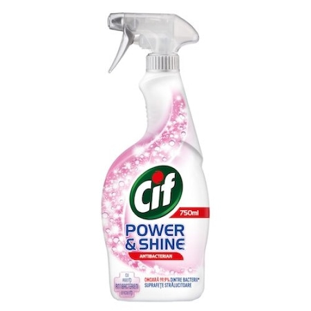 Detergenti si solutii de curatenie - Cif solutie multisuprafete 700ml power shine antibacterial