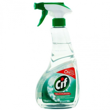 Detergenti si solutii de curatenie - Cif solutie multisuprafete 750ml ocean