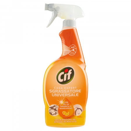 Detergenti si solutii de curatenie - Cif solutie universala spray 650ml lamaie