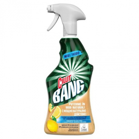 Detergenti si solutii de curatenie - Cillit bang natural solutie anticalcar 750ml lime