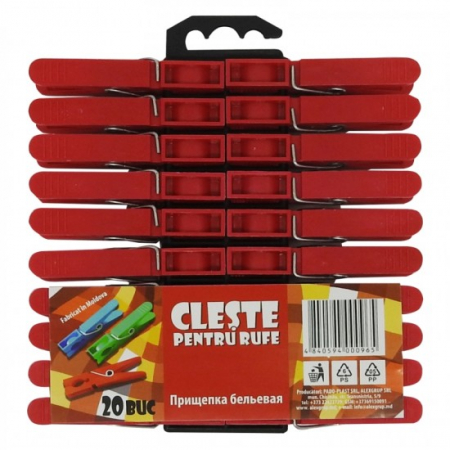 Uz casnic si menaj - Cleste rufe 20buc/set