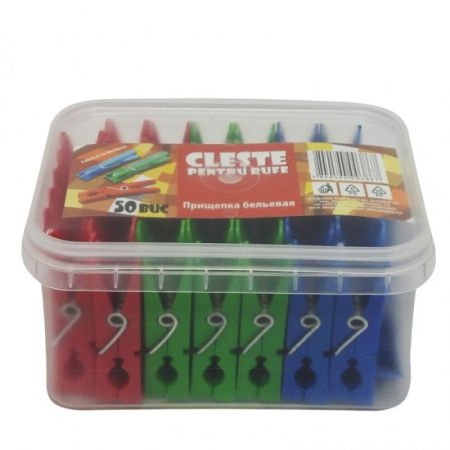Uz casnic si menaj - Cleste rufe 50buc/set