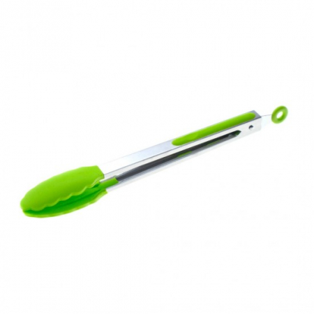 Ustensile bucatarie - Cleste silicon maner inox mx