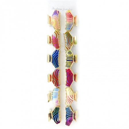 Cosmetice diverse - Clesti par silicon 12buc/set 27-60, 45-52