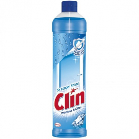 Detergenti si solutii de curatenie - Clin solutie geam rezerva 500ml blue