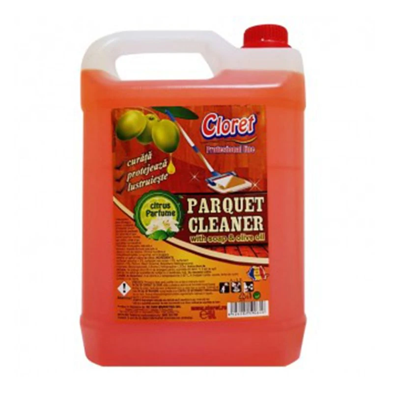 Detergenti si solutii de curatenie - Cloret detergent pardoseli 5l parchet cleaner