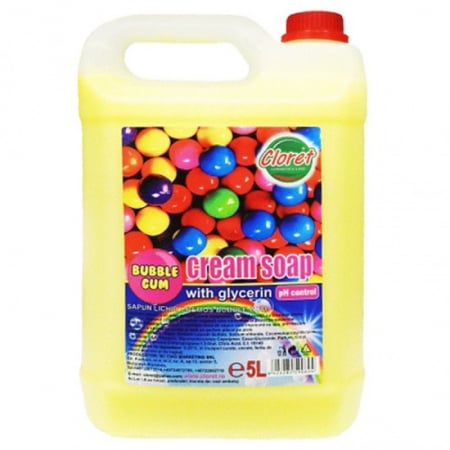 Sapun lichid - Cloret sapun lichid 5l cremos bubble gum