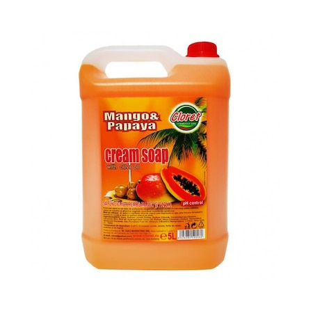 Sapun lichid - Cloret sapun lichid 5l cremos mango papaya