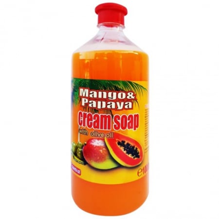 Sapun lichid - Cloret sapun lichid rezerva 1l mango papaya