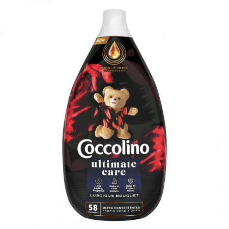 Detergenti rufe - Coccolino balsam rufe 870ml ultimate care luscious bouquet 58 sapalari