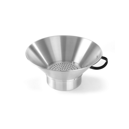 Echipamente Profesionale Bucatarie - Colander / Sita pentru cartofi prajiti, aluminiu, 400x(H)170 mm, Hendi, cu sita detasabila si maner