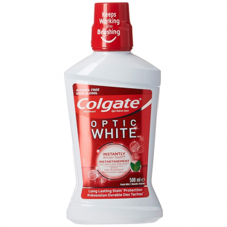 Ingrijirea corpului - Colgate apa gura 500ml optic white