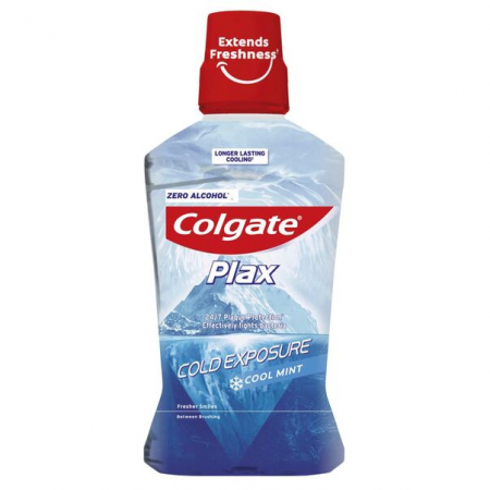 Ingrijirea corpului - Colgate apa gura 500ml plax cold exposure cool mint