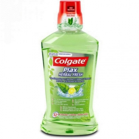 Ingrijirea corpului - Colgate apa gura 500ml plax herbal fresh