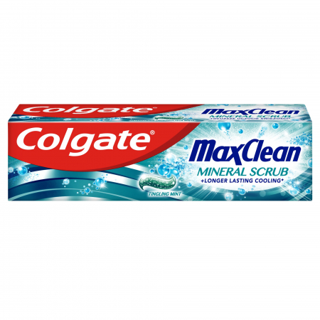 Ingrijirea corpului - Colgate pasta dinti 75ml max clean mineral scrub