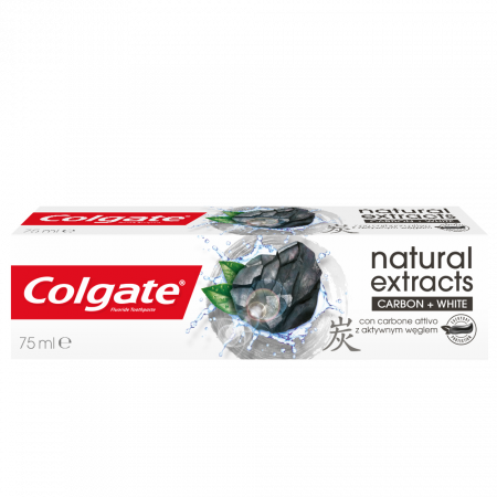 Ingrijirea corpului - Colgate pasta dinti 75ml natural extract charcoal shine