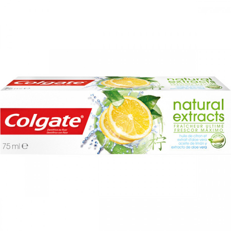 Ingrijirea corpului - Colgate pasta dinti 75ml natural extracts lemon