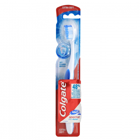 Ingrijirea corpului - Colgate periuta dinti 360 sensitive pro relief