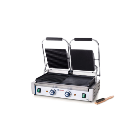 Echipamente Profesionale Bucatarie - Contact grill - versiune dubla - stanga - neted si dreapta - striat