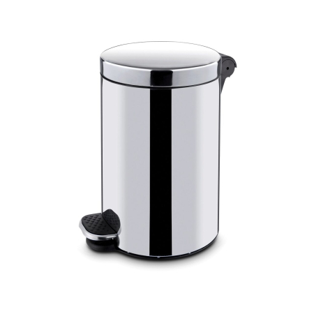 Mașini de spălat vase și igienă - Cos de gunoi rotund cu pedala, inox, 5L, 210x(H)280mm Hendi