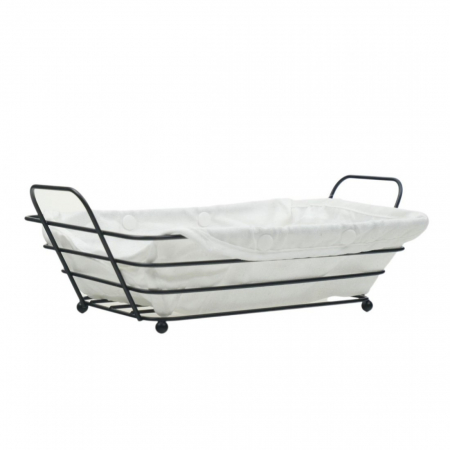 Cos paine - Coș de Pâine din Fier și Plastic – 29.5 x 19 x 10 cm