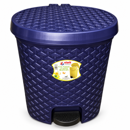 Cos gunoi pedala ratan 5l sterk - diverse culori [1]